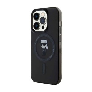 Maska Karl Lagerfeld Iml MagSafe Case Ikonik KLHMP15XHFCKNOK za iPhone 15 Pro Max/ crna
