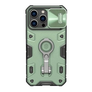 NILLKIN Maska Cam Shield Armor Pro za iPhone 14 Pro Max/ zelena