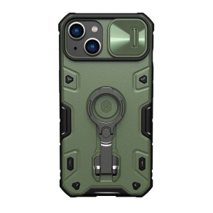 NILLKIN Maska Cam Shield Armor Pro za iPhone 14/ zelena
