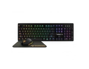 Gamdias Hermes P1B RGB komplet 3u1 tastatura+miš+podloga crni