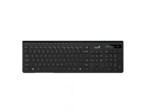 Genius SlimStar 7230 US bežična slim tastatura crna