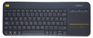 Logitech K400 Plus bežična tastatura YU crna