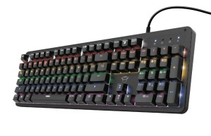 Trust GXT 863 MAZZ mehanička gejmerska tastatura crna