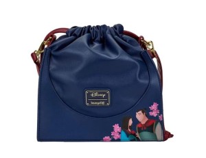 Loungefly Disney Mulan Castle Cinch Sack Cross Body dečija torba sa kanapom