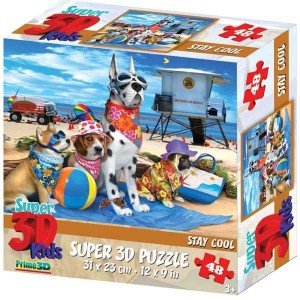 SUPER 3D PUZZLE - Stay Cool 48 delova