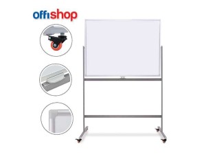 OFFISHOP Magnetna tabla viseća sa postoljem Lux 90 X 120 cm OF339