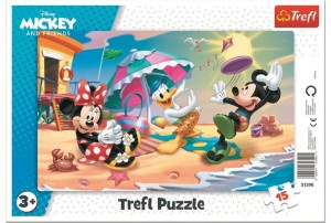 TREFL Puzzle Igrajte se na plaži -15 delova