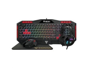 Gamdias Poseidon M2 4u1 gejmerski komplet tastatura+miš+slušalice+podloga