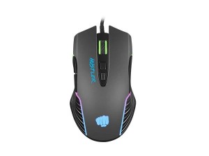 Natec NFU-1698 FURY HUSTLER 6400DPI RGB gejmerski optički miš crni