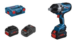 BOSCH Aku udarni odvrtači GDS 18V-1050 H u L-BOXX 136 sa 2 x 8/0 Ah ProCORE18V Li-ion / brzi punjač