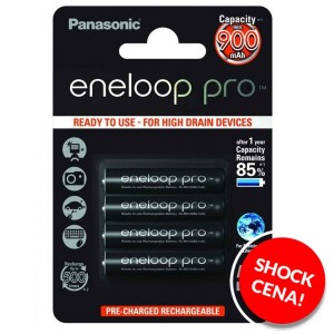 Panasonic Baterije eneloop pro AAA/4B (BK-4HCCE/4BE)