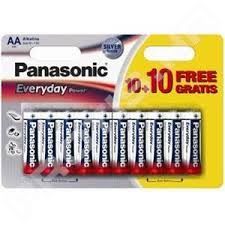 PANASONIC Baterije LR6EPS/20BW-AA Alkalne Everyday/ 20 kom