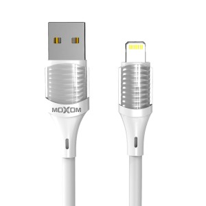 MOXOM USB data kabl MX-CB109 3A Lightning 1m/ bela