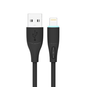 MOXOM USB data kabl MX-CB169 3A Lightning 1m/ crna