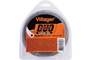 VILLAGER Silk za trimer 2.4mm X 430m (5LB) - Duo core - Okrugla nit