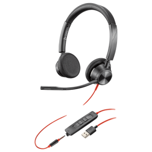 PLANTRONICS Žične slušalice BlackWire 3325 M USB A (Crna)