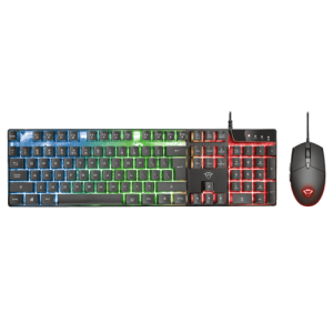 TRUST Gejmerska tastatura i miš GXT 838 AZOR GAMING COMBO US (Crna)