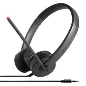 LENOVO Žične slušalice Essential (Crna) 4XD0K25030