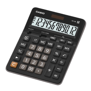 CASIO Kalkulator GX-12B (Crni)