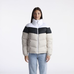 JAKNA PUFFECT™ COLOR BLOCKED JACKET W
