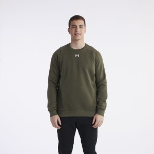 DUKS UA RIVAL FLEECE CREW M