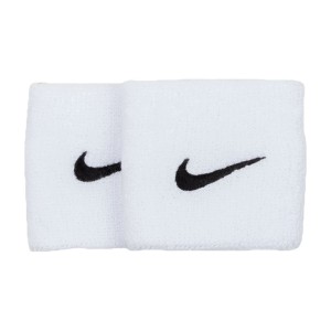 ZNOJNICE NIKE SWOOSH WRISTBANDS WHITE/BLACK U