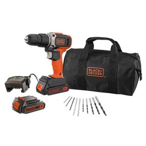 Black&Decker akumulatorska udarna bušilica odvijač 18V Li-ion BCD003BA10S