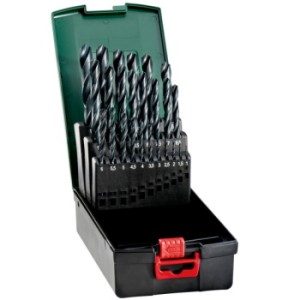 Metabo 25-delni set burgija za metal HSS-R 627667000 