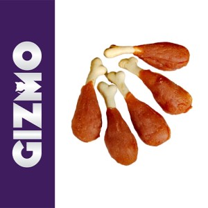 Gizmo – Poslastica za pse zečiji batak i kalcijum koska 500g