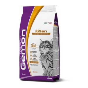 Gemon cat Kitten - granule 34/15 – hrana za mačiće piletina i pirinač 2kg