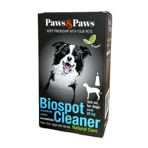 PAWS&PAWS BIOSPOT CLEANER Spot-on za pse velikih rasa preko 20kg