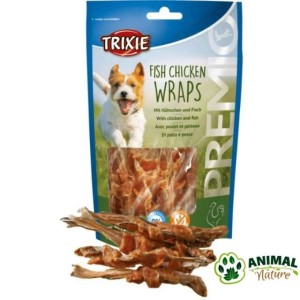 Fish Chicken Wraps poslastice za pse sa 95% mesa Trixie