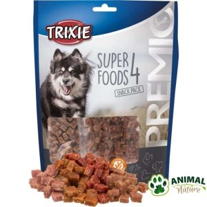 SuperFood 4 vrste mesa sa borovnicom i godži poslastice za pse Trixie