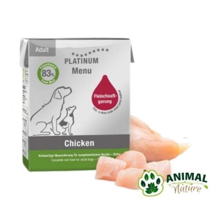 Platinum vlažna hrana za pse u konzervi sa piletinom