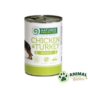 Nature's Protection vlažna hrana za pse sa ćuretinom i piletinom