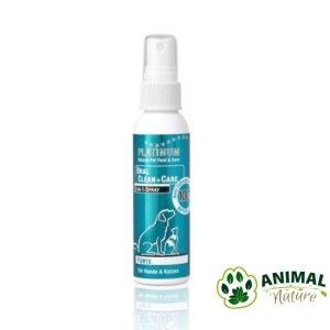 Platinum sprej za pse i mačke protiv kamenca na zubima i infekcije desni oral clean + care forte