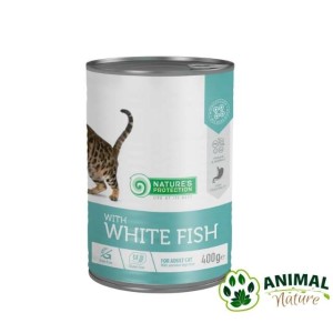 Nature's Protection vlažna hrana za mačke sa belom ribom