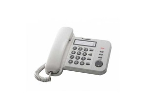 PANASONIC Zični telefon KX-TS520FXW/ bela
