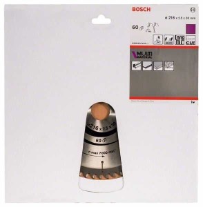 BOSCH List kružne testere Multi Material 2608640446/ 216 x 30 x 2/5 mm; 60