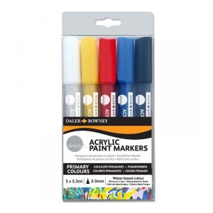 DALER ROWNEY Marker akrilni 5/1 126300903 simply