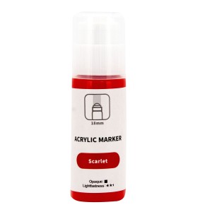 ART RANGER Marker akrilni 60ml scarlet pa86002 art