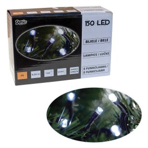 Novogodišnje lampice 150 Led bele/ 8 funkcija