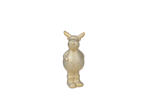 SIGMA Novogodišnja figura Zlatni irvas 15 cm/  3164030