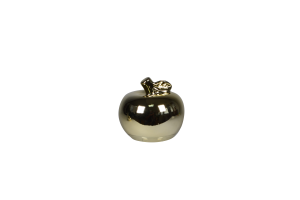 SIGMA Novogodišnja figura Zlatna jabuka 10 x 11 cm/ 3164049