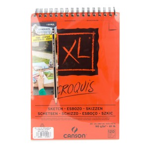 CANSON Blok 21x29.7cm 120g 120 lista xl croquis 400110336