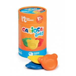 CARIOCA Voštane teddy - baby 1/12 kartonska čaša