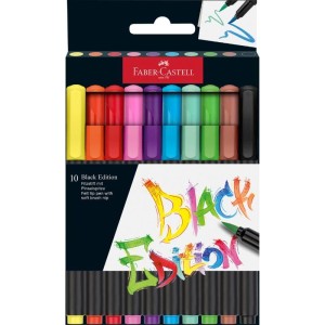 FABER CASTELL Flomaster black Edition 1/10 116451