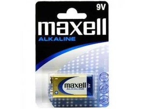 MAXELL 9V 6LR61 alkalna baterija