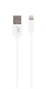 TNB Kabal WAY WCBL01 USB/Lightning/ 1m/ bela