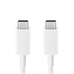 SAMSUNG USB data kabal EP-DX510-JWE Type C na Type C 1.8m 5A/ bela